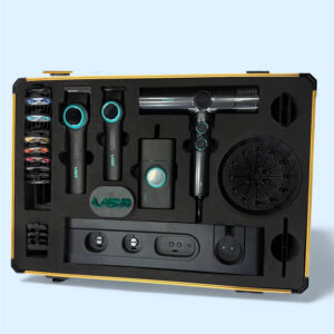 VGR Mr. SUPER POWER Stepless Pro 4-in-1 Barber Series Combo Kit - Image 3