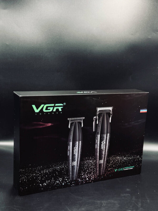 VGR V-640 Professional Barber Combo (Clipper & Trimmer)