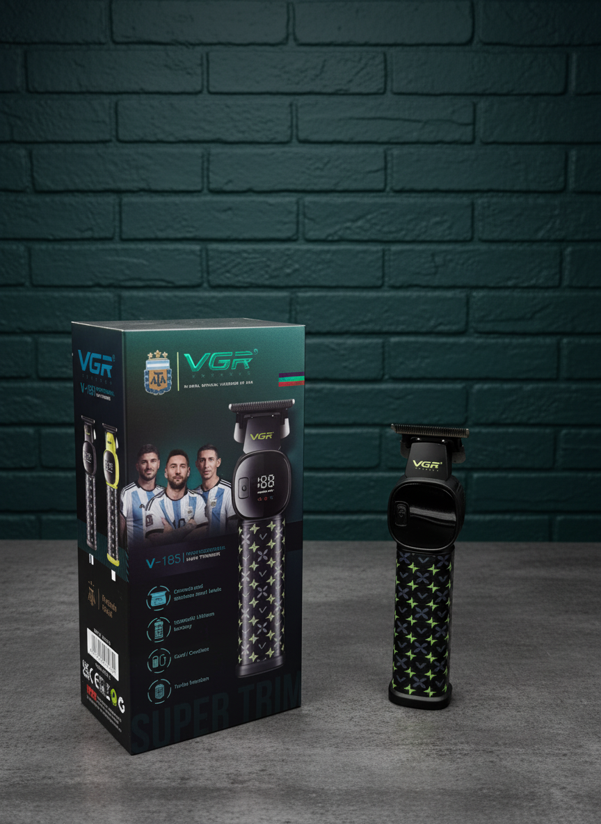 VGR V-185 Professional Hair & Beard Trimmer - Image 1