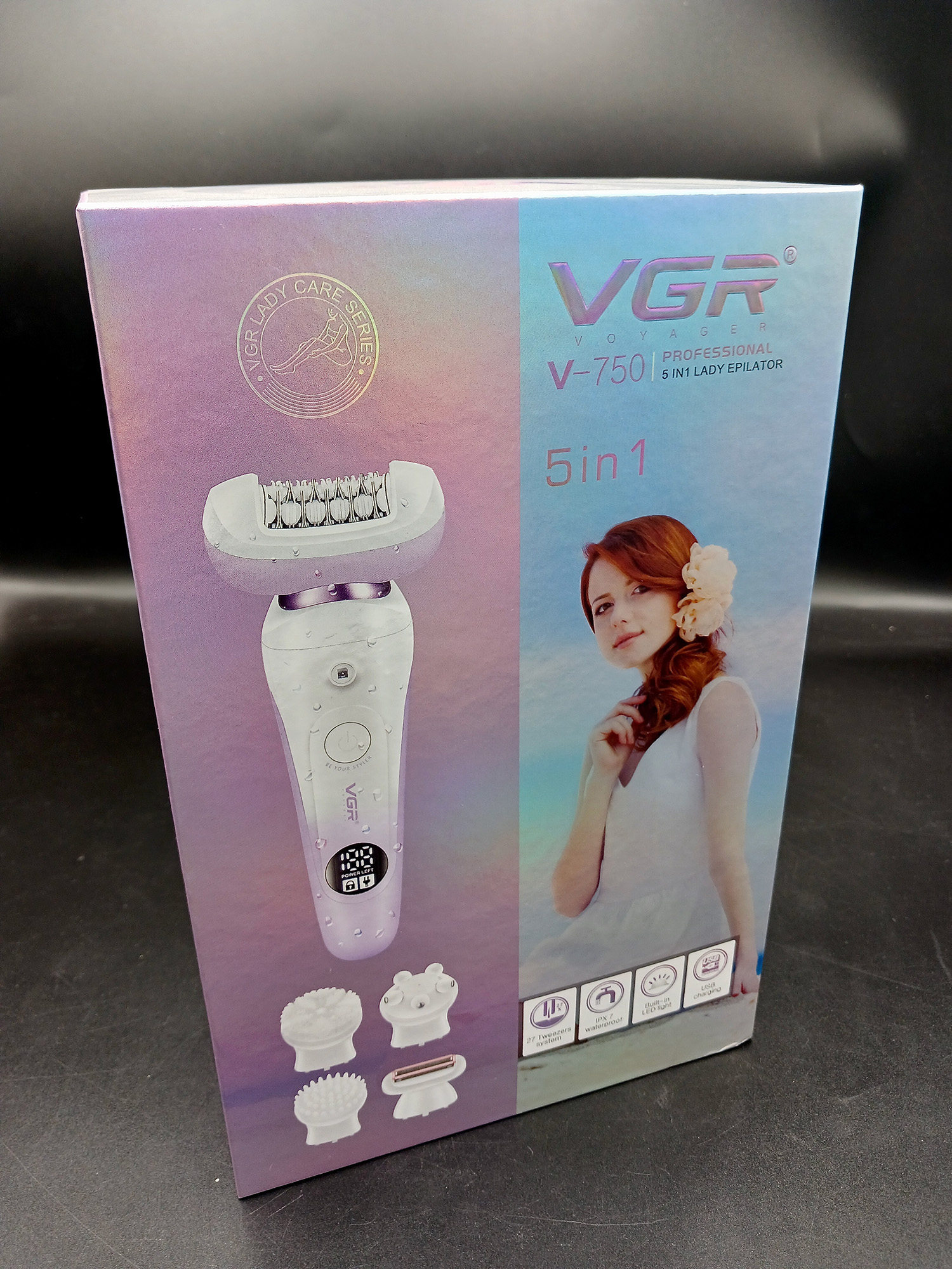 V-750 Professional 5-in-1 Epilator