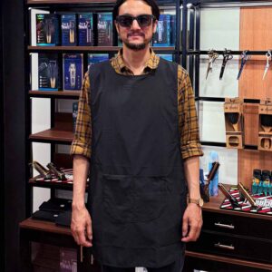 Self black apron (half)