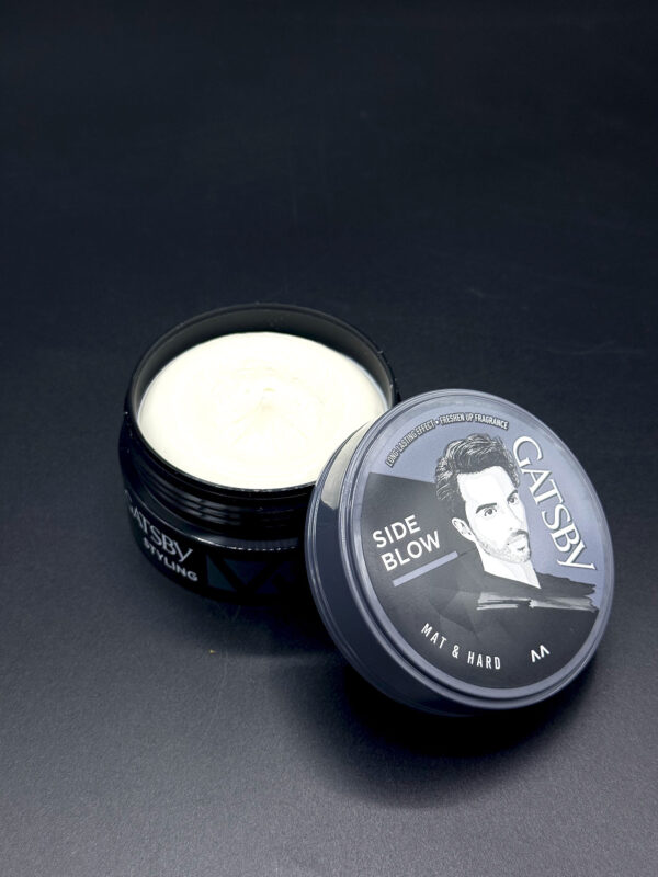 Gatsby Styling Wax – Side Blow Mat & Hard (75g)