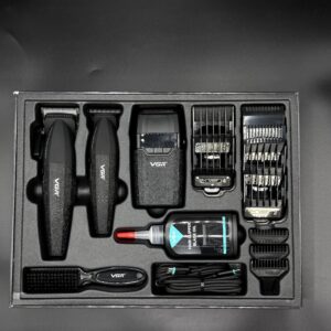 VGR V-640 S3 Professional Barber Combo Kit ( 3 in 1) - Image 1