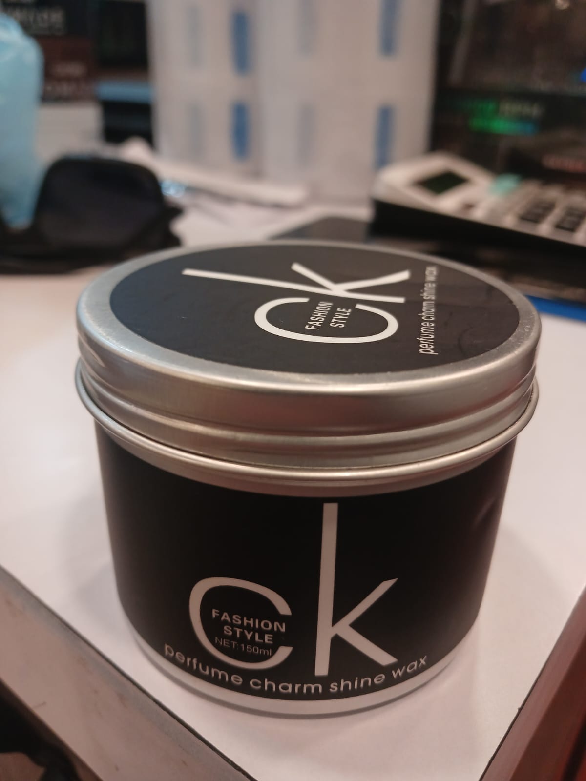 CK perfume shine wax