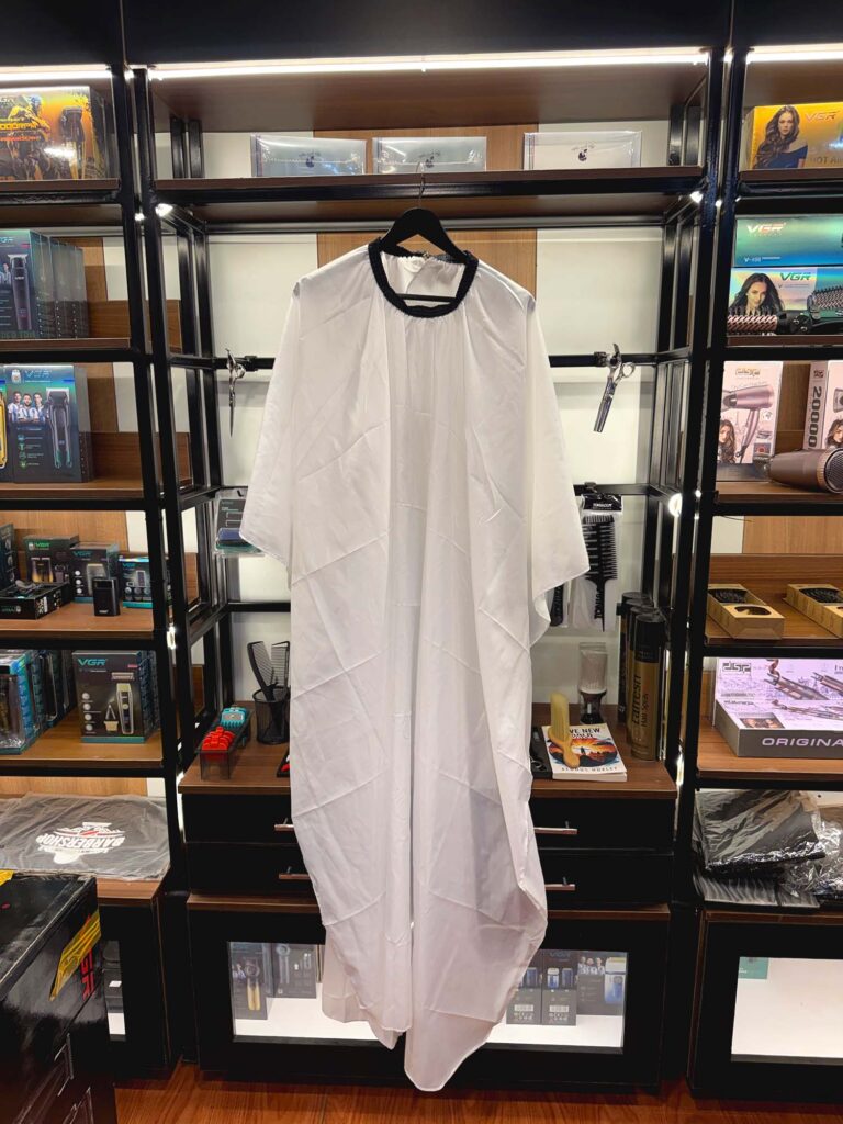 white apron