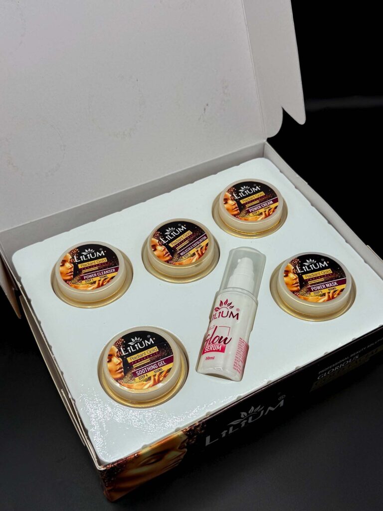 Lilium Professional Beauty Solution Gold Facial Kit