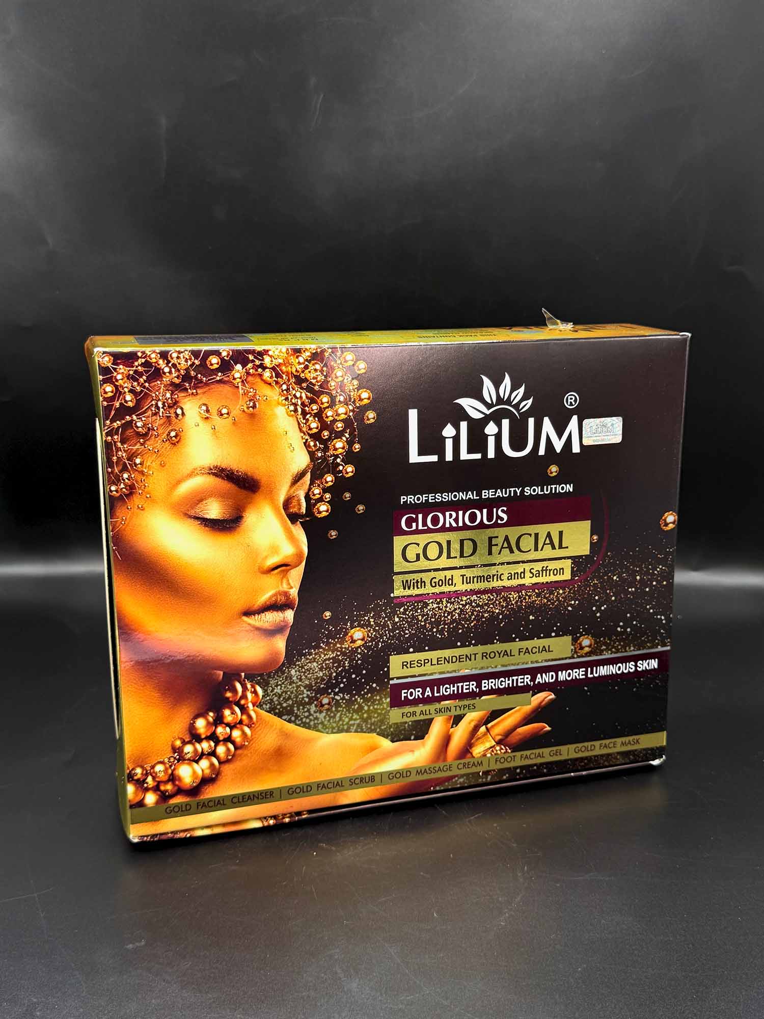 Lilium Professional Beauty Solution Gold Facial Kit - Image 1