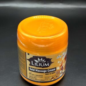 Lilium Gold & Diamond Massage Cream – Face & Body - Image 2
