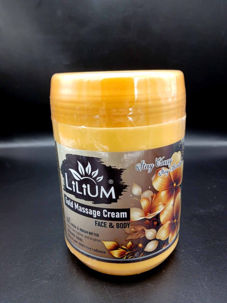 Lilium Gold & Diamond Massage Cream – Face & Body