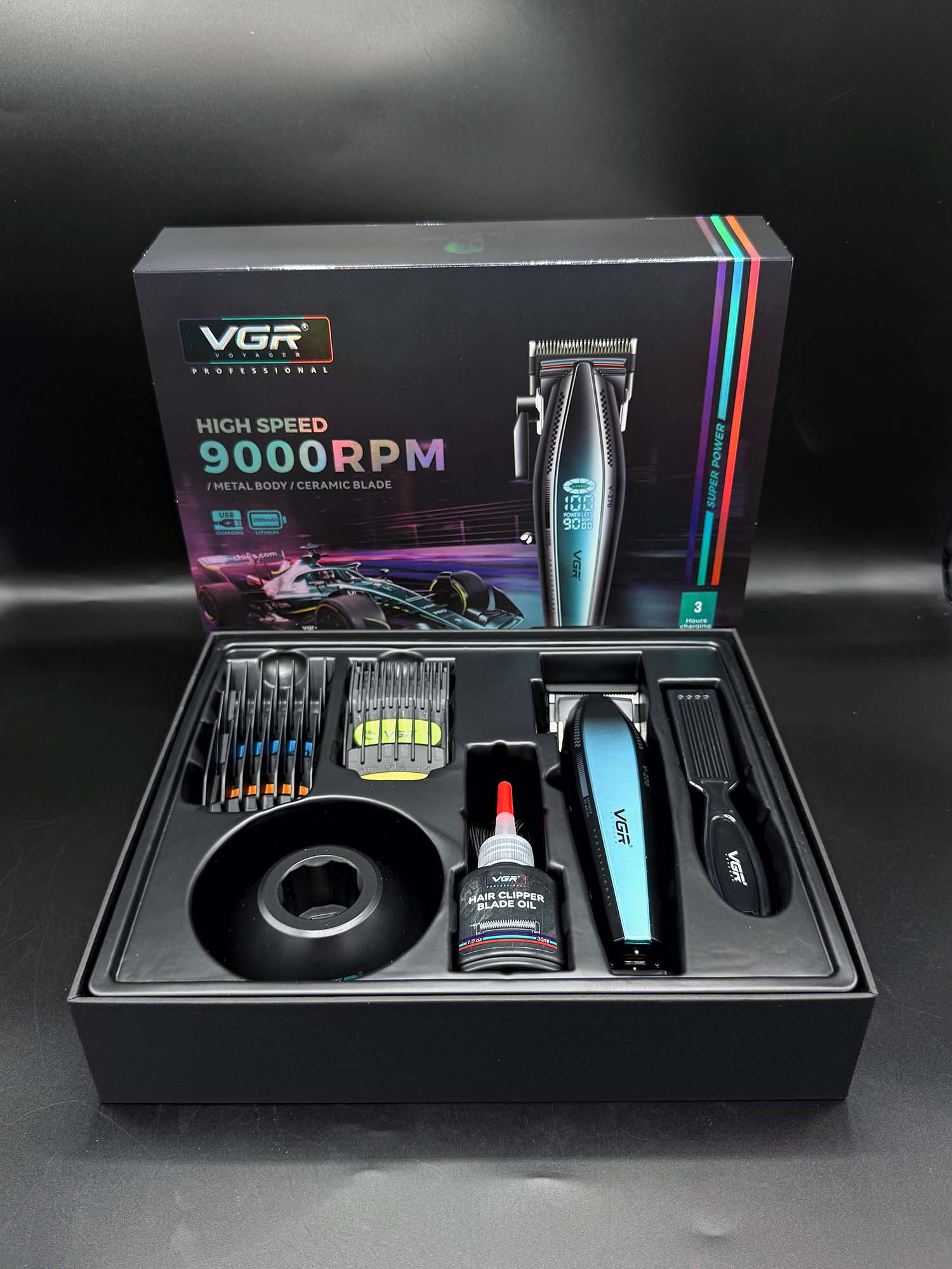 VGR Professional Hair Clipper V-270 - Image 3