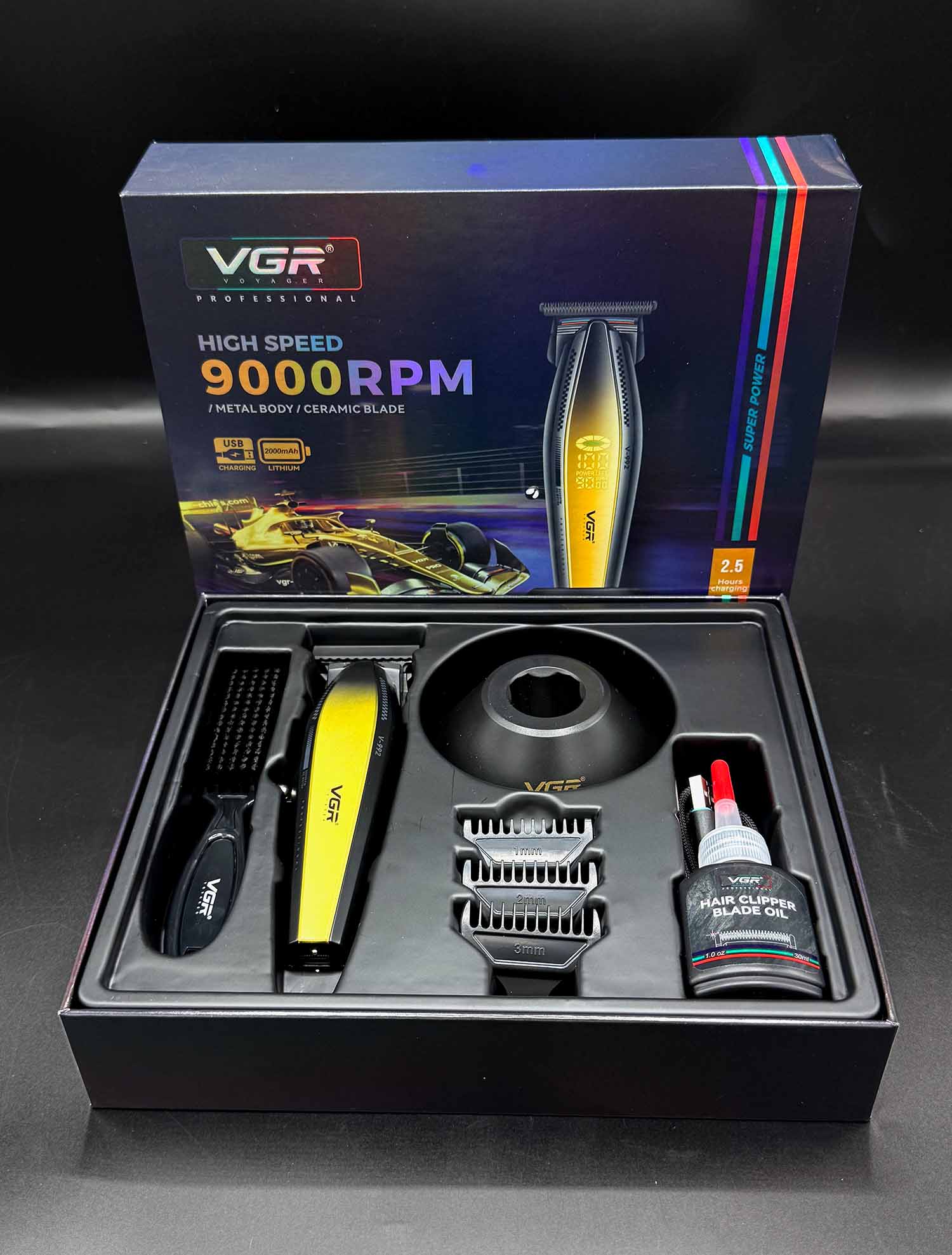 VGR V-992 Professional Hair Trimmer - Image 3